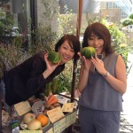 今日も開店☆自然栽培の野菜マルシェ@代官山